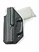 Fast Draw USA - Compatible with Kahr PM9 CM9 IWB Kydex Holster Inside Waistband Concealed Carry Holster Made in USA (Carbon Fiber - Right Hand)