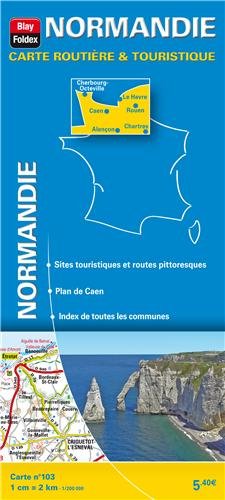 Normandie : 1/200 000 by (Hardcover)