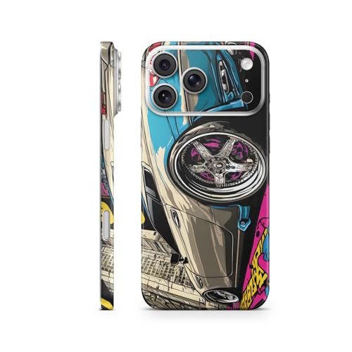 Phone Skin Compatible with Apple iPhone 17 Pro Max - Street Racer - Premium 3M…