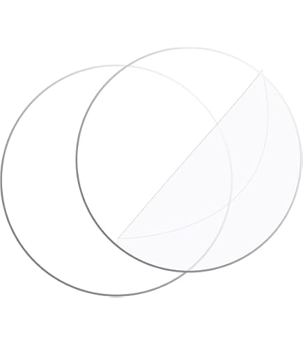 Uxcell Clear Acrylic Sheet Round Disc - 1.5mm Thick, 13" Diameter (320mm), For DIY Projects & Signage - View #11
