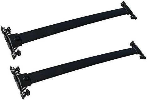 Syppo for 08-13 Black Roof Top Cross Bars Rail Rack Carrier