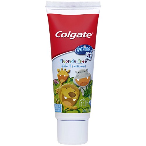 2 Colgate+Toddler+Fluoride+Toothpaste+Toothbrush
