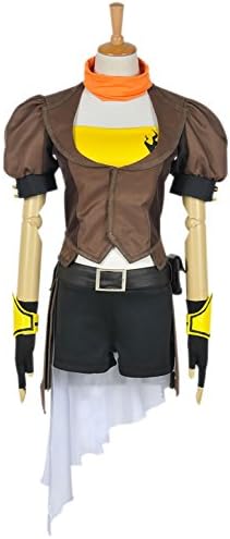 XOMO RWBY Cosplay Yellow Trailer Yang Xiao Long Halloween Costume XL