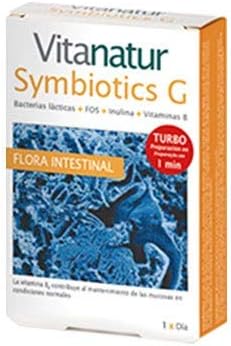 Vitanatur Symbiotics G The Balance You Need to Achieve a Healthy intestinal Flora, Perfect for take Care of Your Health (2 Pack of 14 sachets)