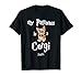 My Patronus Is A Corgi Funny Corgi Novelty Cute Corgi Themed T-Shirt