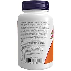 NOW Supplements, Advanced Gamma E Complex, Mixed