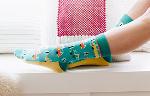 Woven Pear, Womens RV There Yet Socks, One Size - Thumbnail 4