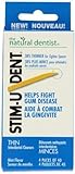 Stim-U-Dent  Thin Plaque Removers from The Natural Dentist  to Fight the Gum Disease Gingivitis - 160 count boxes, Mint flavor. (Pack of 6)