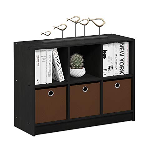 3 Furinno+99940AM+MBR+Bookcase+Americano