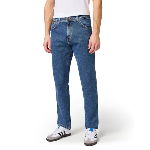 Texas Pantalones para Hombre, Stonewash, 40W / 34L