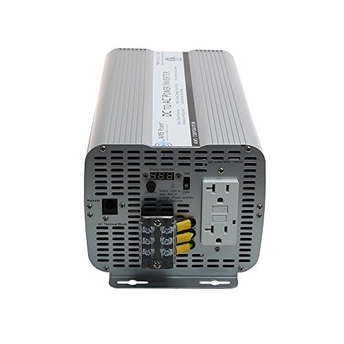 AIMS Power 3600 Watt  12 vDC Power Inverter ETL Certified  to UL 458