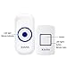 Wireless Doorbell, KSANA Long Distance Waterproof Wireless Doorbell - 4 gear volume adjustment,36 Ringtones,1 Plug-In Receiver and 1 Push Button Transmitter