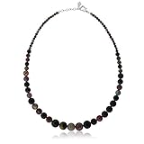 18 Inch Classic Tourmaline Women's Jewelry Necklace with Heart Clasp 18 Inch