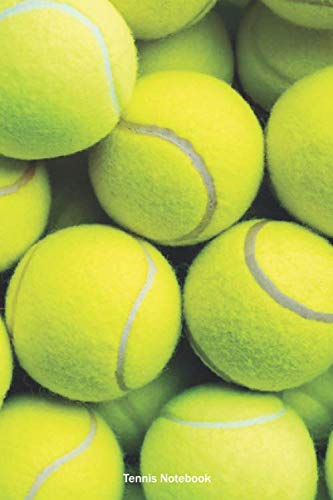 Tennis Notebook: Small lined Tennis notebook - Travel Journal to write in - 120 pages - 6"x9"