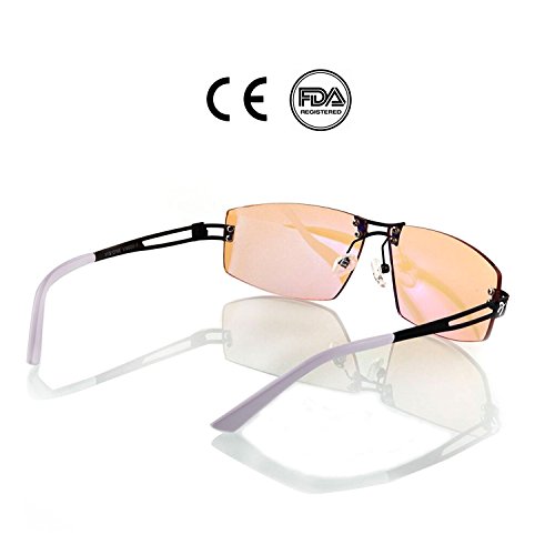 Arozzi Visione VX-600 Computer gaming glasses - Anti-glare, UV and Blue light protection, Eye strain relief, Comfortable gaming - Thumbnail 4