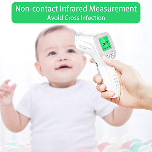 NonContact Forehead Thermometer with Alarm for Adults, 1s Quick Accurate Reading Temperature