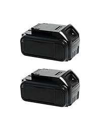 Surepp Store - Batería de litio compatible con Dewalt Tool (2 unidades, 5000 mAh, 20 V)