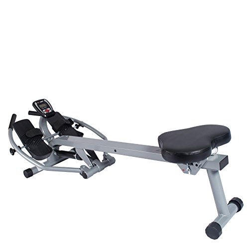 Total Motion Rowing Machine Rower with Full Arm Extensions, 350 lb Weight Capacity by EFITMENT - RW032