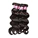 360 Lace Frontal Closure with Bundles Brazilian Body Wave Virgin Hair 100% Unprocessed Human Hair Extensions Natural Color