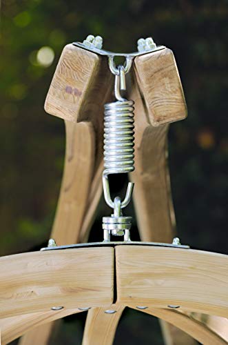 AMAZONAS Gestell Globo Stand für Hängesessel Hängekorb aus FSC Fichtenholz wetterfest ca. 130x170x135 cm bis 120 kg – Bild 3