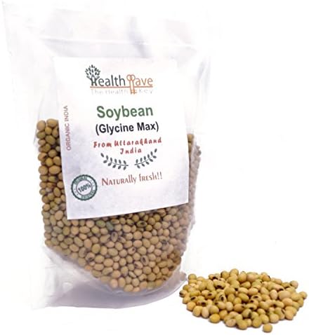 Healthllave Organics Soy Beans | Natural Indian Farm Products from Uttarakhand India | ONE Pack