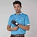 Amy Sport Golf Gloves Men Pair Left and Right Both Hand Rain Grip Lh Rh Weathersof No Sweat All Weather Grips Soft Comfortable Gray Green Size Small Medium ML Large XL