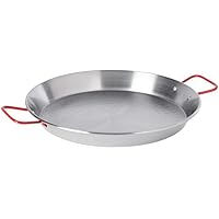 Garcima 14-inch Carbon Steel Paella Pan, 36cm
