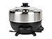TRMC-40 Shabu and Grill Multi-Cooker, 4 quart, Black