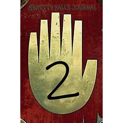 Gravity Falls Journal 2: Gravity Falls Prop Book Journal | Gravity Falls Journal 1 2 3 Fan Edition Diary | Back To School Notebook Hardcover &ndash; Large