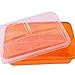 3 Compartment Food Containers with Airtight Lid, weight loss portion control Stackable Meal Prep, 21 Day Fix and Portion, Set of 10 Bento box Long lasting- leak proof Durable Plastic Lunch Container