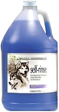 self rinse dog shampoo