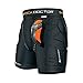 Shock Doctor Compression Shorts Boys - Youth Impact & Compression Shorts with Carbon Athletic Cup, Moisture Wicking Vented Protection - Youth Size