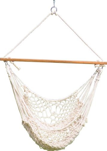 Hangit Cotton Swing Chair (Natural, 50 Centimeters)