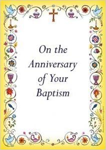 Anniversary Of Baptism Card Amazon Co Uk 9780281058617 Books