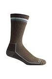 ExOfficio Men's BugsAway Adventure Crew Sock, Cigar, Medium/Large
