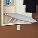 Silver Silicone Household Essentials Stow Away Replacement Pad and Cover for In-Wall Ironing Board, Silver Silicone