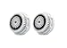 Clarisonic Dual Brush Head Pack, White Box