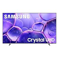 Samsung 75-Inch Class Crystal UHD U8000F 4K Smart TV (2025 Model) Endless Free Content, Crystal Processor 4K, MetalStream Design, Knox Security, Alexa Built-in