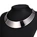 U7 Jewelry Torque Necklace Stainless Steel Maxi Boho Collar Bib Necklace for Women Party