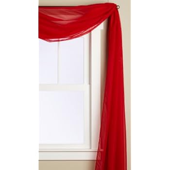 216 inch window scarf Clearance