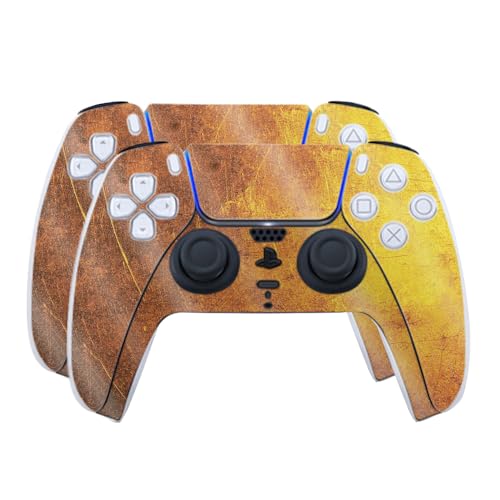 Glossy Glitter Skin Compatible with PlayStation 5 PS5 Controller (2 Pack) - Tex…