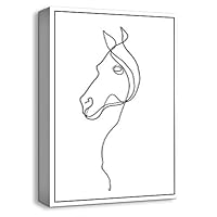 signwin-Canvas Wall Art-Lines Drawing-Canvas Prints Home Artwork Decoration for Living Room,Bedroom - 12x18 inches