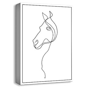 Lines Drawing Home Artwork for Living Room Bedroom