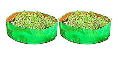 COIR GARDEN Grow Bags, 18x9 inch, Pack of 2