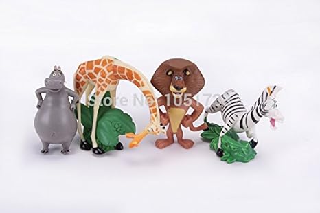 Amazoncom Madagascar Toys Pvc Action Figures Movies Tv - 