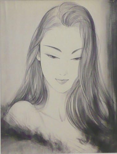 Amazon Co Jp 鶴田一郎 まなざし 額付ミニアート 額装済み ホーム キッチン