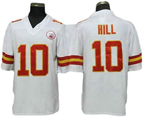 ラグビージャージー 直輸入品激安 Kansas City Chiefs Hill 10 フットボールシャツメンズ Tyreek