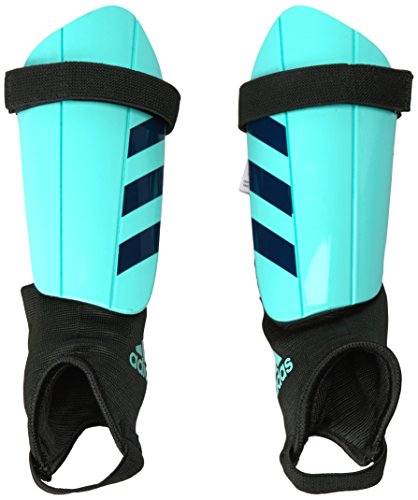 adidas Performance Ghost Club Shin Guards, Energy Aqua/Legend Ink, X-Small