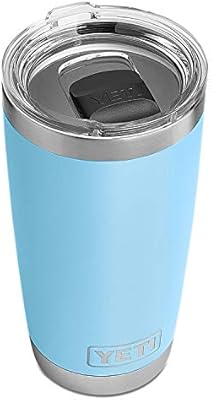 sky blue yeti tumbler 20 oz