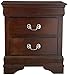 Coaster Home Furnishings Louis Philippe 2-drawer Nightstand Cappuccino